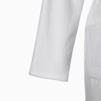 Халат махровый Экономь и Я, мужской размер 52-54 цвет белый, 100% хлопок с AIRO, 320 г/м2