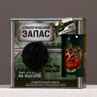Подарочный набор ЧИСТОЕ СЧАСТЬЕ «23 февраля: Стратегический запас», гель для душа и мочалка для тела, 100 мл Подарочный набор ЧИСТОЕ СЧАСТЬЕ «23 февраля: Стратегический запас», гель для душа и мочалка для тела, 100 мл
