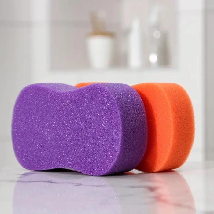 Губка для тела &laquo;Восьмёрка&raquo;, 15&times;8&times;3,5 см, МИКС