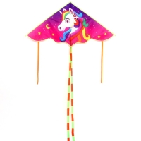 Воздушный змей &laquo;Единорог&raquo; с леской