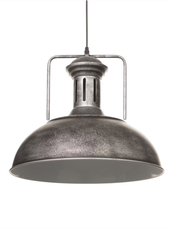 Светильник William 1х40Вт Е27 пр-1м черный/серебро 40х40х35см