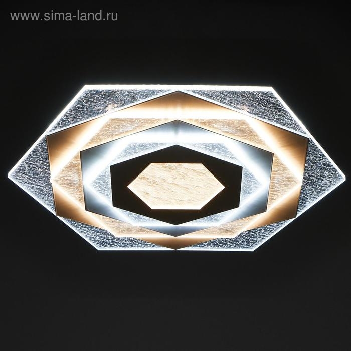 Светильник c ПДУ 69527/1 LED 115Вт диммер белый 44х50х6,5 см BayerLux