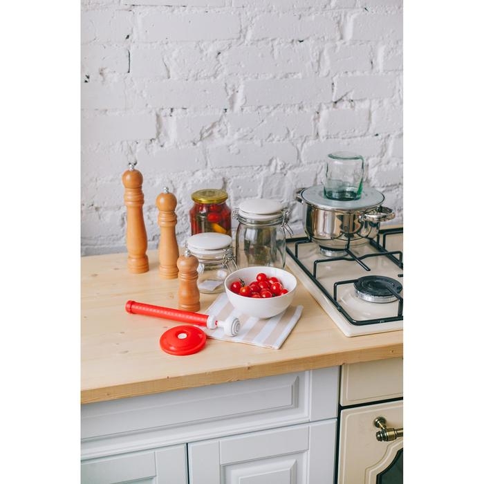 Мельница для специй Доляна, 13,5&times;4,5 см, металлический механизм, цвет бежевый