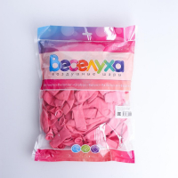 Шар латексный 12", пастель, набор 100 шт., цвет розовый