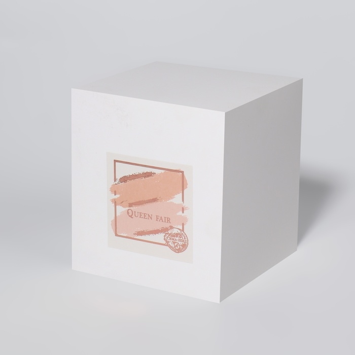 Подставка для хранения косметических принадлежностей &laquo;Bubble&raquo;, 10 &times; 8 см, цвет прозрачный