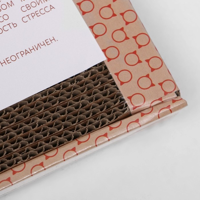 Домашняя когтеточка-лежанка для кошек, 50 x 24 см Домашняя когтеточка-лежанка для кошек, 50 x 24 см