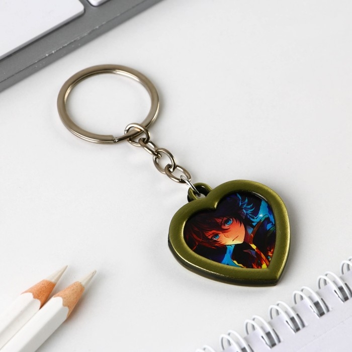 Брелок для ключей с местом под фото &laquo;Аниме&raquo;, 8 х 3 см
