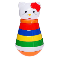 Пирамидка детская &laquo;Неваляшка&raquo;, МИКС