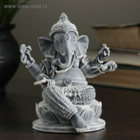 Сувенир "Ганеша на лотосе №1" 10,5см Сувенир "Ганеша на лотосе №1" 10,5см