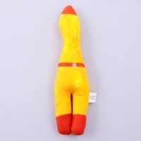 Игрушка для собак с пищалкой «Курица» из текстиля, 21 х 6,8 см Игрушка для собак с пищалкой «Курица» из текстиля, 21 х 6,8 см