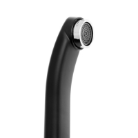 Смеситель для кухни "Эверест" B49-0256, однорычажный, длинный излив, черный Смеситель для кухни "Эверест" B49-0256, однорычажный, длинный излив, черный