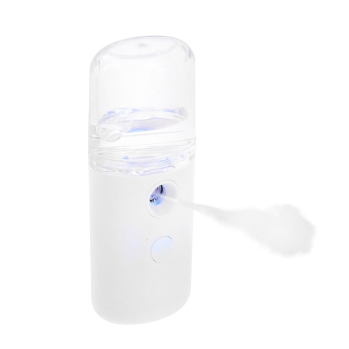 Увлажнитель Luazon LHU-01, для лица, карманный, 5 Вт, USB (в комплекте), АКБ, белый Увлажнитель Luazon LHU-01, для лица, карманный, 5 Вт, USB (в комплекте), АКБ, белый