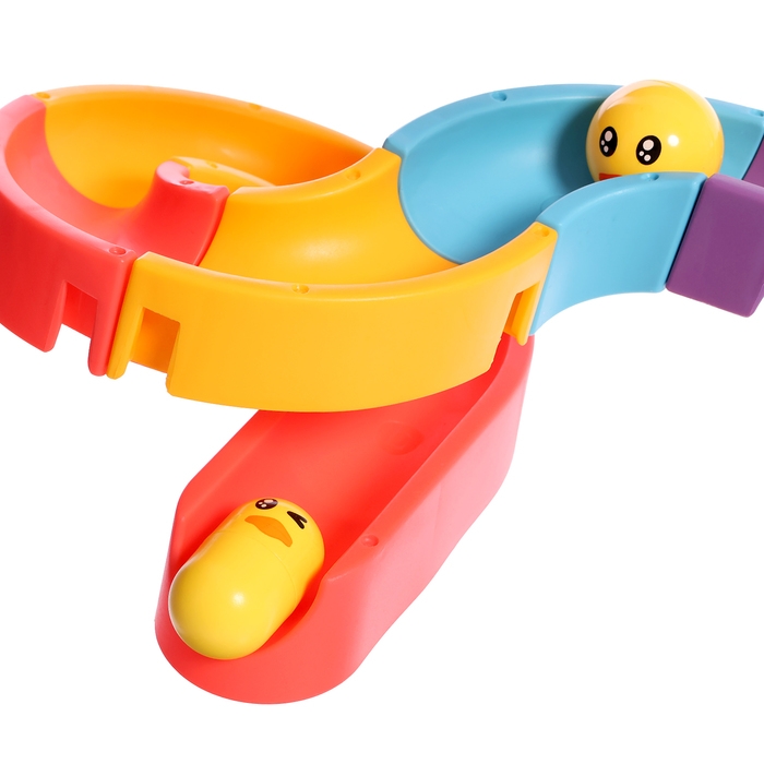 Игрушка для купания в ванной &laquo;Весёлые горки&raquo;, 34 детали