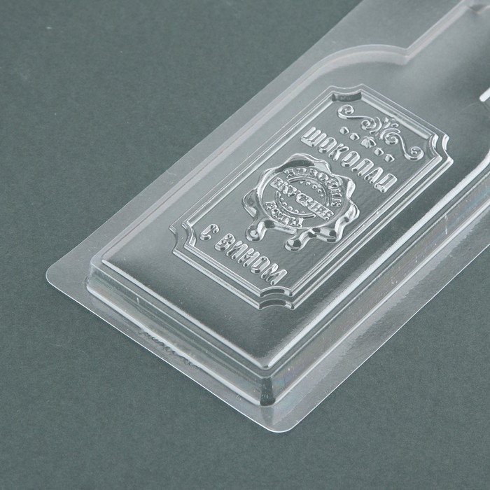 Форма для шоколада - плитка &laquo;Вино&raquo;, 18 х 9.5 см