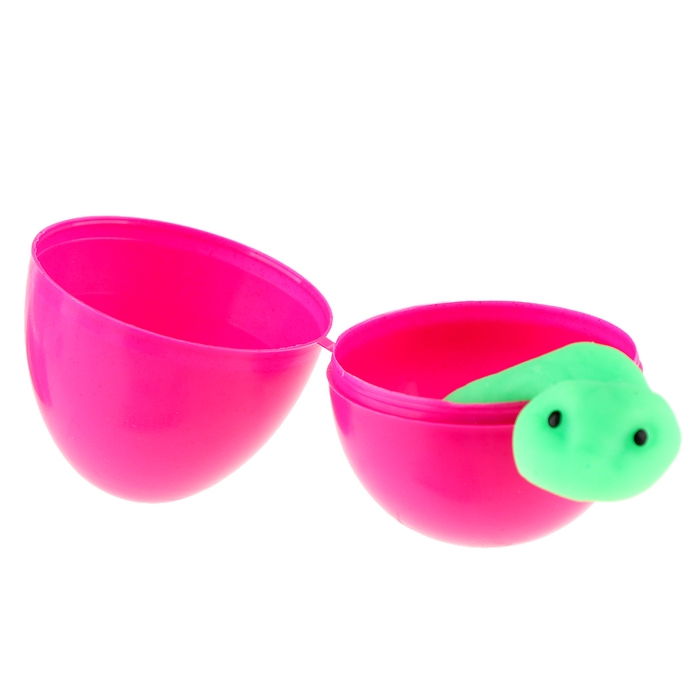 Новый год! Антистресс сквиш мялка &laquo;Змейки&raquo;, в яйце, в шоубоксе