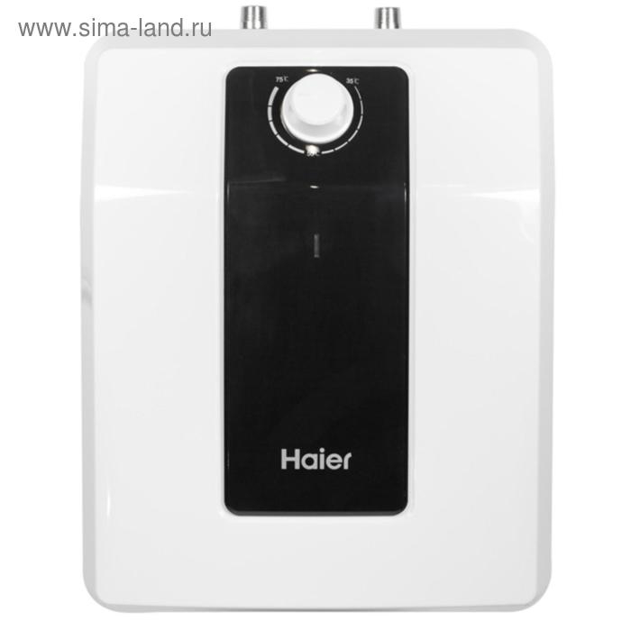 Водонагреватель Haier ES15V-Q2(R), накопительный, 2 кВт, 15 л, верхняя подводка, белый