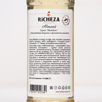 Сироп RICHEZA &laquo;Миндаль&raquo; 0,33 л
