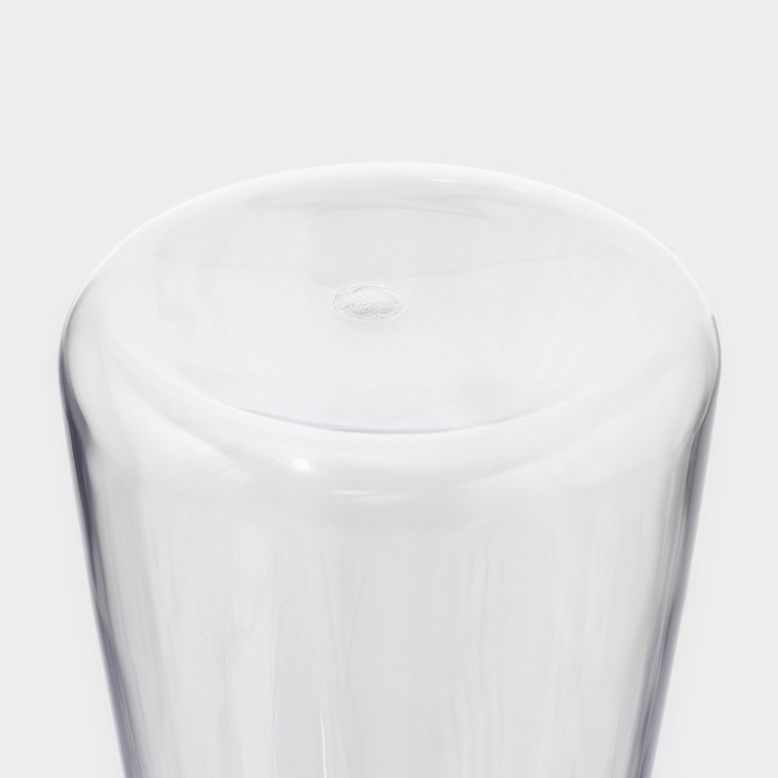 Кувшин &laquo;Лара&raquo;, 600 мл, поликарбонат, 8,5&times;19,5 см, цвет прозрачный