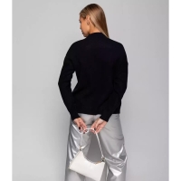 Джемпер женский, цвет чёрный, размер 44-48 (ONE SIZE) Джемпер женский, цвет чёрный, размер 44-48 (ONE SIZE)