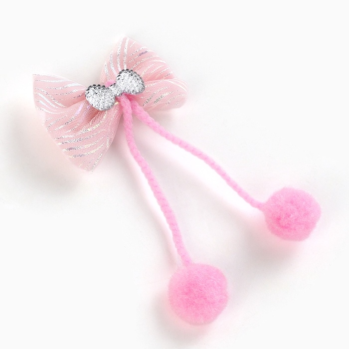 Резинка для волос с бантом &laquo;Самой милой&raquo;, 5 х 12 см