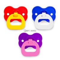 Соска - пустышка латексная классическая &laquo;Цветочек&raquo;, от 0 мес., цвет МИКС