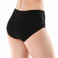 Трусы женские слипы, цвет чёрный, р-р 54-56 (3XL) Трусы женские слипы, цвет чёрный, р-р 54-56 (3XL)