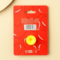 Массажер спонж для умывания, на подложке &laquo;Ути-пути&raquo;, 6,5 х 5 см