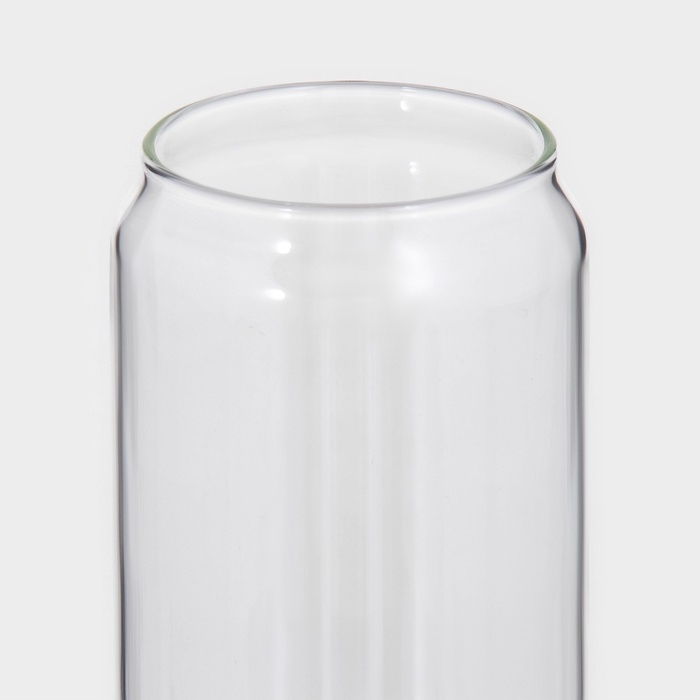 Стаканы &laquo;Брук&raquo;, 450 мл, 7,5&times;15 см, набор 2 шт, стекло, прозрачные