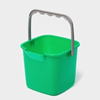 Ведро для уборки, 2.8 л, 17.6×18.5×15 см, зелёный Ведро для уборки, 2.8 л, 17.6×18.5×15 см, зелёный