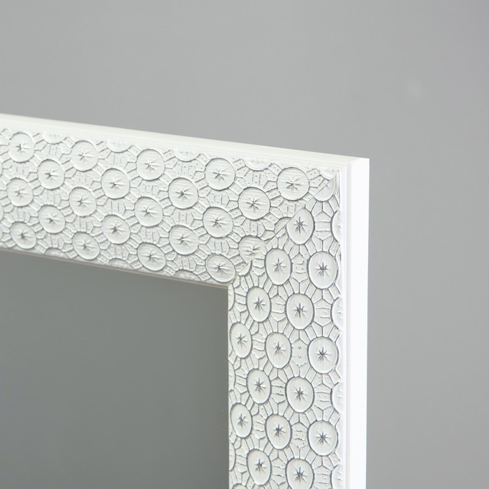 Зеркало напольное, в полный рост, 161 х 46 х 6см, белое Зеркало напольное, в полный рост, 161 х 46 х 6см, белое