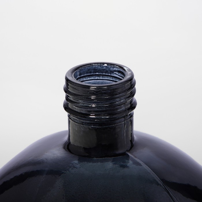 Бутылка стеклянная &laquo;Череп&raquo;, 0,77 л, цвет чёрный