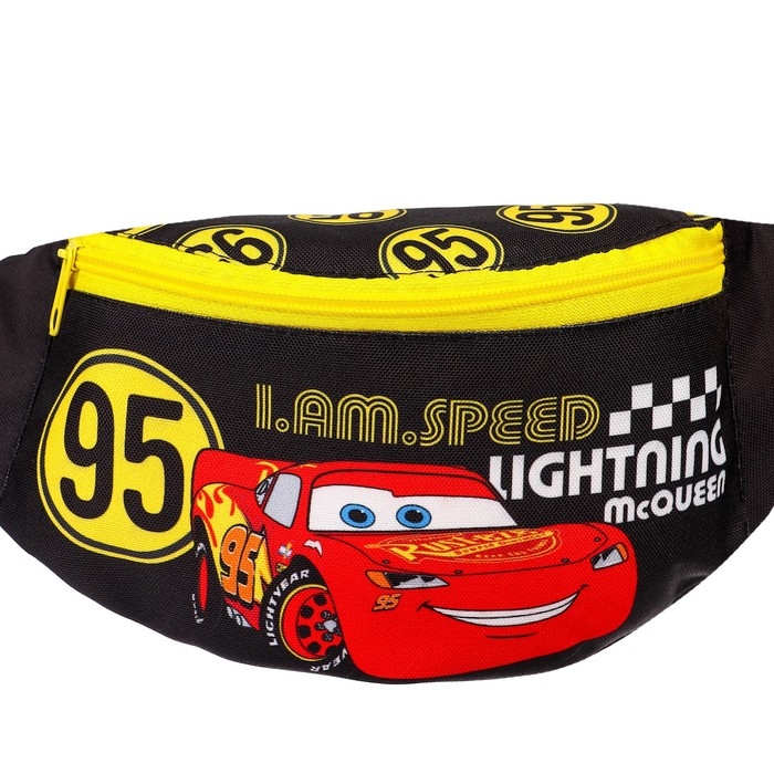 Сумка поясная детская, 25х6х13 см, Тачки Сумка поясная детская, 25х6х13 см, Тачки