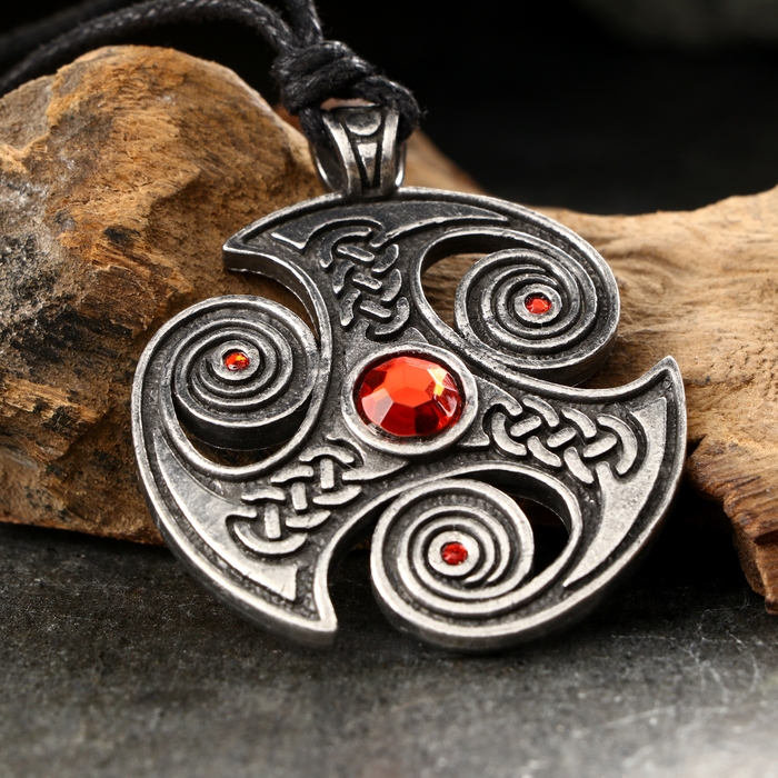 Амулет-брелок, тотем Амулет-брелок, тотем "Трефот" №39, металлический