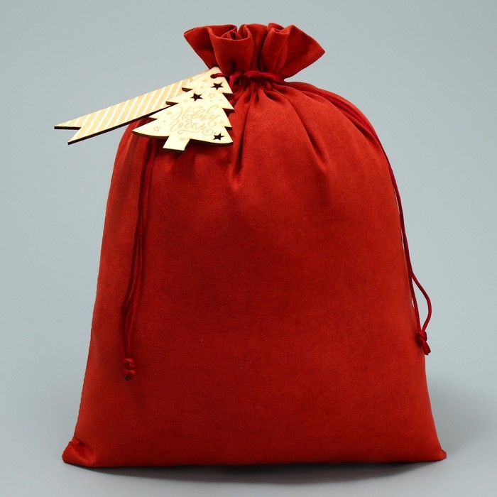 Мешок подарочный &laquo;С Новым Счастьем!&raquo;, 30 х 40 см +/- 1.5 см, Новый год