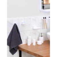 Набор для ванной комнаты, цвет белый Набор для ванной комнаты, цвет белый