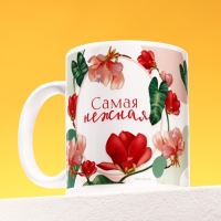 Подарочный набор &laquo;С 8 марта&raquo;: чайное ассорти (5 вкусов x 4 шт.), кружка 300 мл.