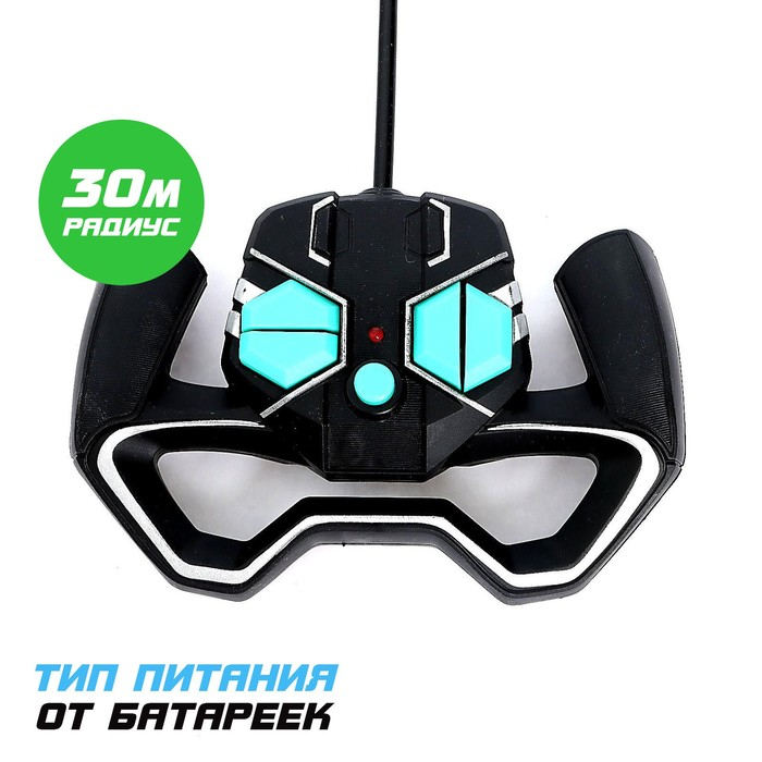 Джип радиоуправляемый &laquo;Граффити&raquo;, работает от аккумулятора, МИКС