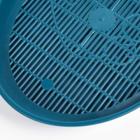 Туалет с сеткой "Киса", 37 х 27 х 4 см, синий Туалет с сеткой "Киса", 37 х 27 х 4 см, синий