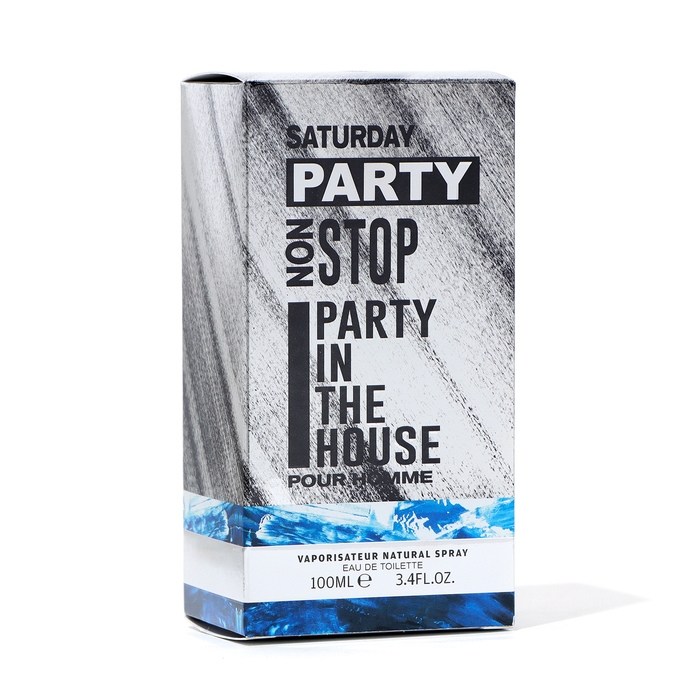 Туалетная вода мужская Saturday party non stop, 100 мл