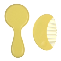 Набор детских расчесок, 2 шт., цвет желтый Набор детских расчесок, 2 шт., цвет желтый