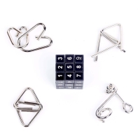 Головоломка металлическая &laquo;Тайны сообщества&raquo;, набор 5 шт.