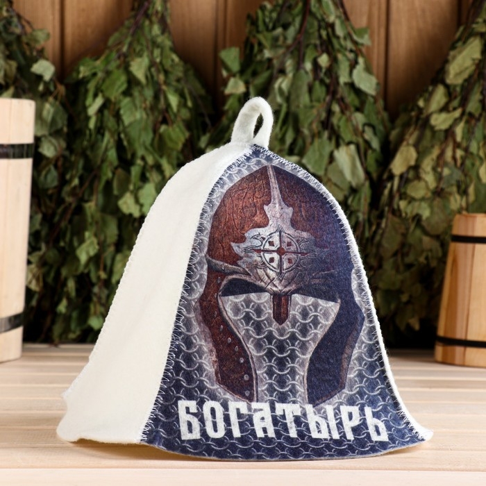 Шапка для бани Шапка для бани "Богатырь"