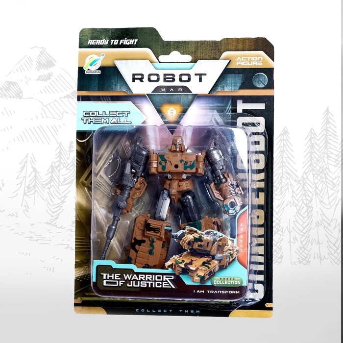 Робот &laquo;Военный&raquo;, трансформируется, МИКС