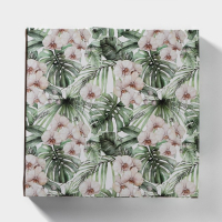 Блюдо сервировочное Доляна &laquo;Лист&raquo;, 25,8&times;24,7 см, цвет зелёный