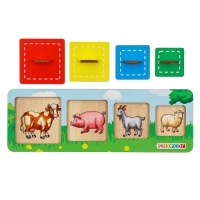 Рамки-вкладыши для малышей &laquo;Умные квадраты&raquo;