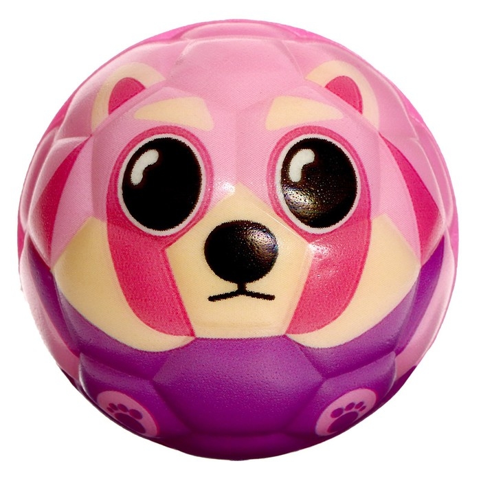 Мяч детский мягкий &laquo;Кругляшки&raquo; 6,3см, , в шоубоксе