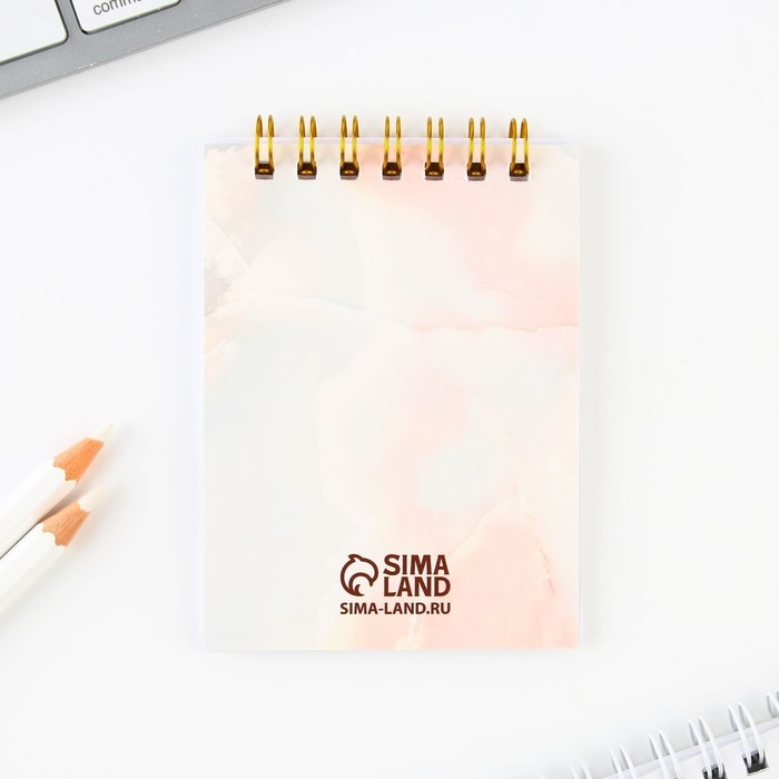 Подарочный набор блокнот &laquo;Золотому учителю&raquo;, формат А7, 32 листа, ручка пластик,синяя паста