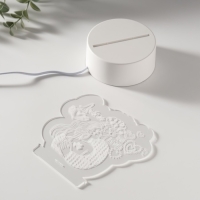 Светильник "Люблю тебя любить" LED RGB от сети RISALUX