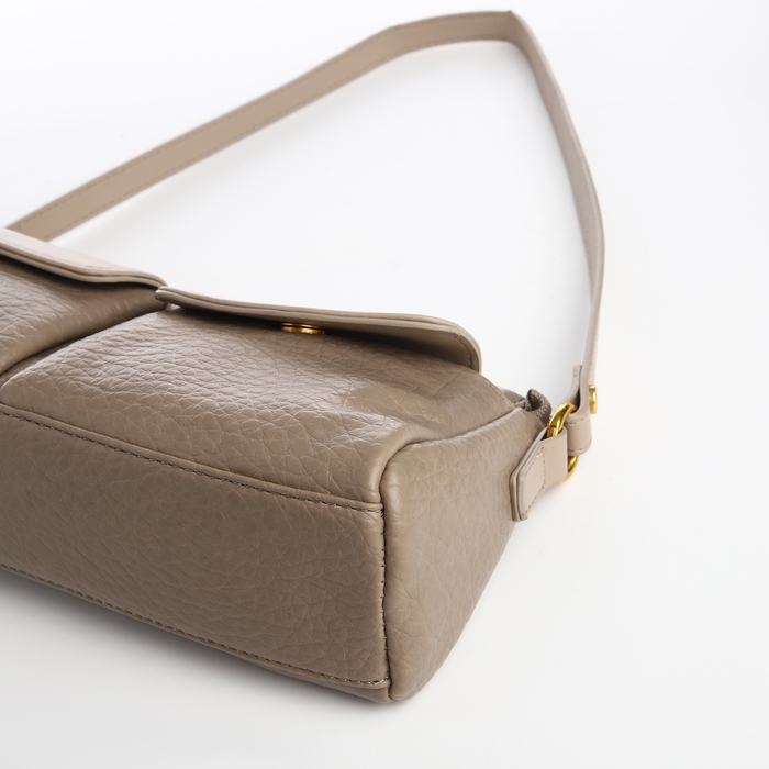 Сумка женская TEXTURA, средний размер, цвет бежево-серый