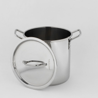 Кастрюля &laquo;Общепит&raquo;, 11 л, d=25 см, h=34 см, капсульное дно, индукция